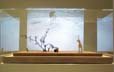 white stag video installation courtesy mark aerial waller and rodeo, drawing video projection and 3d tableau